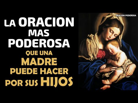 Oración para niños a la Virgen María: ¡Conoce la mejor oración para tus hijos!