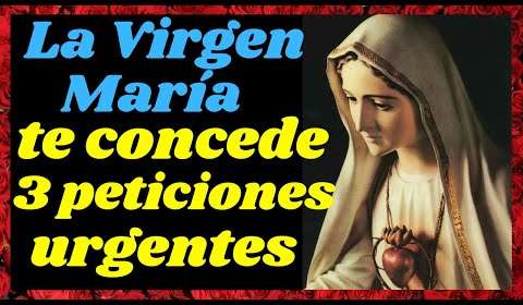 oracion urgente a la virgen maria